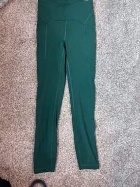 Lululemon leggings with pockets High-Waist Forest Green Leggings